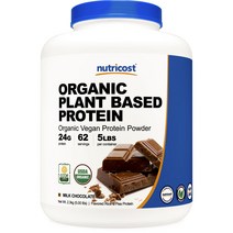 뉴트리코스트 비건 프로틴 밀크 초콜릿 맛, 2.3kg, 1개