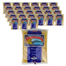산타루치아 마카로니 macaroni 파스타 홈쿡 대용량 업소용 식당 식자재 면 500g, 28개
