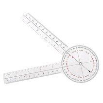 13 인치 33cm 각도기 의료용 관절 눈금자 교정 정형 외과 각도 규칙 척추 손가락 360 도 각도계, [01] 1pcs