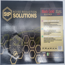 STP 블랙 골드 방음 매트 1BOX 12장 530 X 750mm