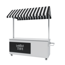 이동식가판대 베이커리 편의점 박람회 프리마켓, 기본, 160X60X200 문없음