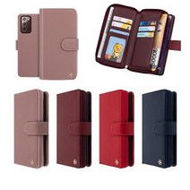 빈센트 지퍼 천연가죽 다이어리 케이스 갤럭시 노트20/SM-N981