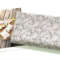 원단싸 면 100% 플란넬 따뜻한 융기모 원단 조약돌(그레이)