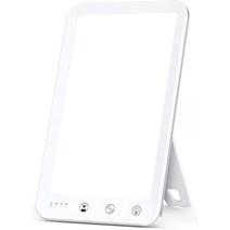 Shinowa Light Therapy Lamp 10000 Lux UV-Free Light Therapy Natural Light Lamp with Multi-Level Bri, 한개옵션0