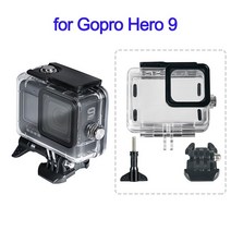 GoPro Hero 9/10/11 용 방수 케이스 카메라 보호 다이빙 수중 하우징 셸 커버 액세서리
