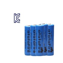 3.7V 랜턴 손전등 보호형 리튬이온 밧데리 21700 배터리 4500MAH, 1개