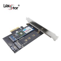 랜스타 PC 내장형 M.2 (NGFF) SSD SATA PCI-Express 3.0 카드 LS-PCIE-M2SATAN