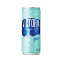 [웅진식품] 빅토리아 탄산수 250ml x 30캔 x 2박스 플레인, 60개