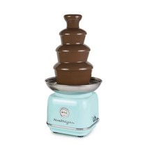 [당일발송] 4단 노스텔지아 초코 분수 퐁듀 기계 초콜릿 초코렛 초콜렛 분수대 홈파티 + 퐁듀용초콜릿 2kg