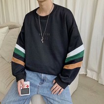 1+1 남자 연예인맨투맨 머슬핏 커플 홈쇼핑 맨투맨 티 크리스마스 스웨터 꾸안꾸 원마일웨어 고급 이너