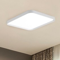 알렉스 엣지 정사각 방등 LED 50W 중형 주백색 방조명, 없음