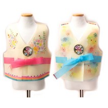 부직포 어린이 명절 설날 전통 한복만들기 재료 DIY, 하늘한복 TDPFB0161