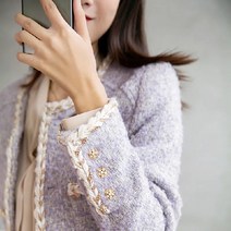 트위드 루즈핏 여성자켓 뉴타임즈