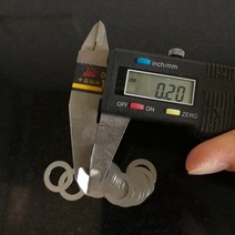 고압 세척기 세차 휴대용 펌프 산업용 분무 1개 두께 0.2 미리메터 스테인레스 스틸 플랫 와셔 초박형 가스, 25 8x13x0.2 (50Pcs)