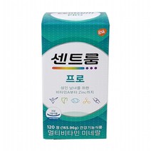 센트룸 프로 120정 전연령 남 여+휴대용 약통증정, 1개