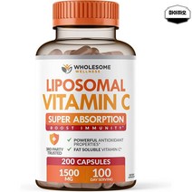 리포조말 리포솜 비타민C 리포좀 1500mg 200캡슐, 200정, 1개