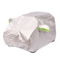 비치카 후드 사륜 전기 오토바이 의류 비 차단 ATV 전지형 두꺼운 더스트 커버Yq1208, M, 옥스포드 실버