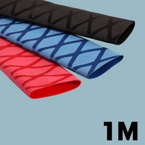 낚시대 손잡이 미끄럼방지 수축고무 큐그립 손잡이 논슬립 20-35파이 다양한 규격 모듬, 1m, 35, 블랙