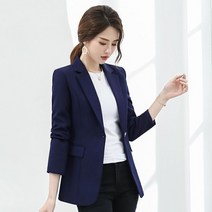 Makone 여성 오피스룩 바이올 정장자켓