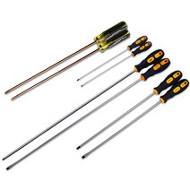 롱 드라이버 십자 일자 6x500mm 긴 드라이버 복합기 복사기 수리용 대형 특대 빅 50cm, 일자 8x300mm개