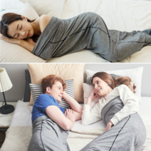 캠핑이불 허그유 슬립색 숙면 휴대용 침낭, 슬립색(기본형), L, 1개