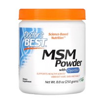 닥터스베스트 MSM Powder with OptiMSM 8.8 oz (250 g) 엠에스엠 파우더 옵티엠에스엠 식이유황