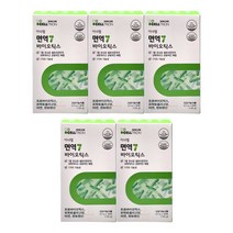 면역7 바이오틱스 7가지 기능성 유산균 4.5g x 30포 5상자, 단일품목