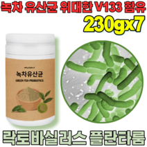 꼼꼼한 검수 통과한 자연이 주는 선물 락토 바실러스 플란 타룸 녹차 유산균 프락토 올리고당 위대한 V 133 녹자 우산균 위산균 유신균 프로바이오틱 가루 파우더 분말 파는곳 추천, 7