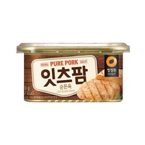 청정원 맛있는밑반찬 잇츠팜 통조림 햄 순돈육 추천 190g 자취 캠핑음식 간단한요리 간편식, 31개
