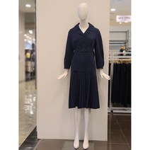 베스띠벨리 봄 플리츠 벨티드 원피스 BE-O25030