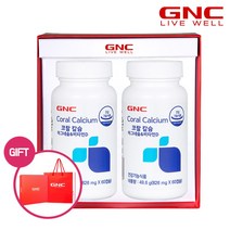 GNC 코랄칼슘마그네슘 앤 비타민D 플러스 세트 (60정x2개), 상세 설명 참조