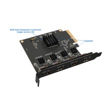 비디오캡쳐카드 acasis 4 채널 hdmi 호환 내장 pci-e 비디오 캡처 카드, 협력사