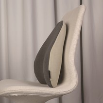 COSYEVNO 등받이 쿠션 보들보들 편안함 지주 다용도, 티 그린, 40*40*11cm