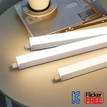 LED T5 간접조명 간접등 슬림 형광등 LED바 플리커프리 더브라이트, FJ 1200mm 18W, 주백색, 주백색