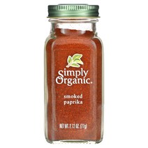 Simply Organic 유기농훈제파프리카 77g272oz 2팩