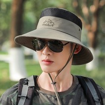 보슈 남성 메쉬 등산모자 낚시 캠핑 모자 벙거지 dn4-3, 카키