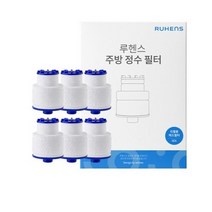 루헨스 싱크대 리필용 헤드필터 WCS-300 RH, 화이트, 18개