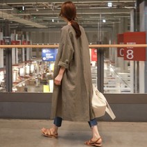 여성 트렌치코트 빈티지 femme 태양 방지 새 의류 여름 뜨거운 판매 복고풍 1세트