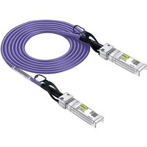 [블루] 컬러 10G SFP+ DAC 케이블 - 시스코 SFP-H10GB-CU3M 디링크 슈퍼마이크로 넷기어 미크로틱 ZTE 장치 포티넷용 트위낵스 SFP 케이블 3m, Very Peri