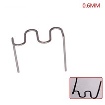 전기용접기 인버터 가정용용접기 co2용접기100 피스 0.8mm/0.6mm 핫 스테이플러 플라스틱 용접기 수리용 범, 06 6