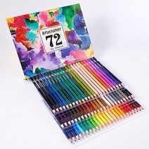 색연필화 연필화 4872120210colors 수채화 그리기 세트 연필 아티스트 그림 스케치 나무 연필 학교 미술 용품 ​​05866, 72 유성 연필