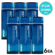 [UOMO] 워모 스포르티보 블루 모이스처 포뮬라 6세트 남성로션 휠라화장품, 6개, 150ml