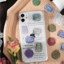 실링 인장 스티커 왁스 스탬프 초대장 청첩장 손편지봉투 크리스마스 웨딩 식권 기념일 씰링 생일축하 연하장 새해 연말 다꾸 봉인 도장찍기 다이어리 노트북 제작 선물 로맨틱 블루