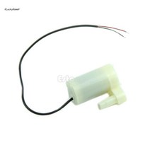 견고한 11UA 프로 미니 3-6V 120L/H 모터 잠수정 워터 펌프 저소음 유용한 브러시리스 신제품, 01 White