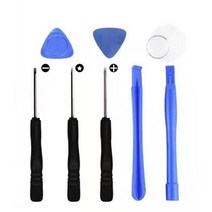 휴대폰 케이스 부품 프레임 Xiaomi Redmi 용 10PCS Note 9S 9 Pro 후면 배터리 커버 하우징 유리 도어 Pase 교체, [04] 8 in 1 Tool