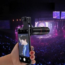 스마트폰 망원렌즈 18배 줌 폰망원경 확대 광각렌즈, 18배 + 광각 매크로 어안렌즈