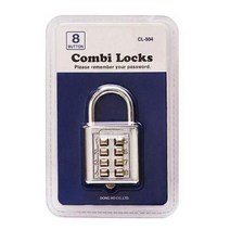 콤비락)자물쇠(CL-504), 20개