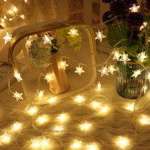 모던홀릭 LED 앵두전구 버블전구 라탄전구 별자리전구, 별자리전구 40구 건전지타입