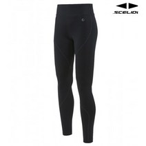 스켈리도 여성용 3M 스몰 닷 라인 앵클 9부 레깅스 SKSP4770W