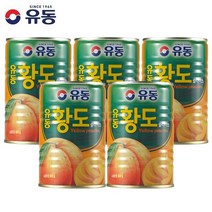 유동 황도 슬라이스 400g, 5개